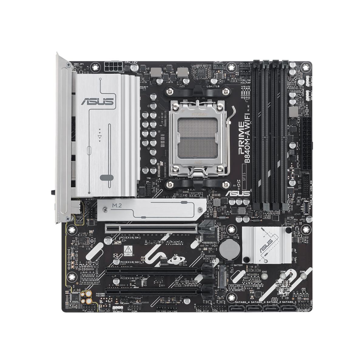 Motherboard Asus PRIME B840M-A AM5 DDR5 Wifi 6E Advanced Ai Motherboard Asus PRIME B840M-A AM5 DDR5 Wifi 6E Advanced Ai