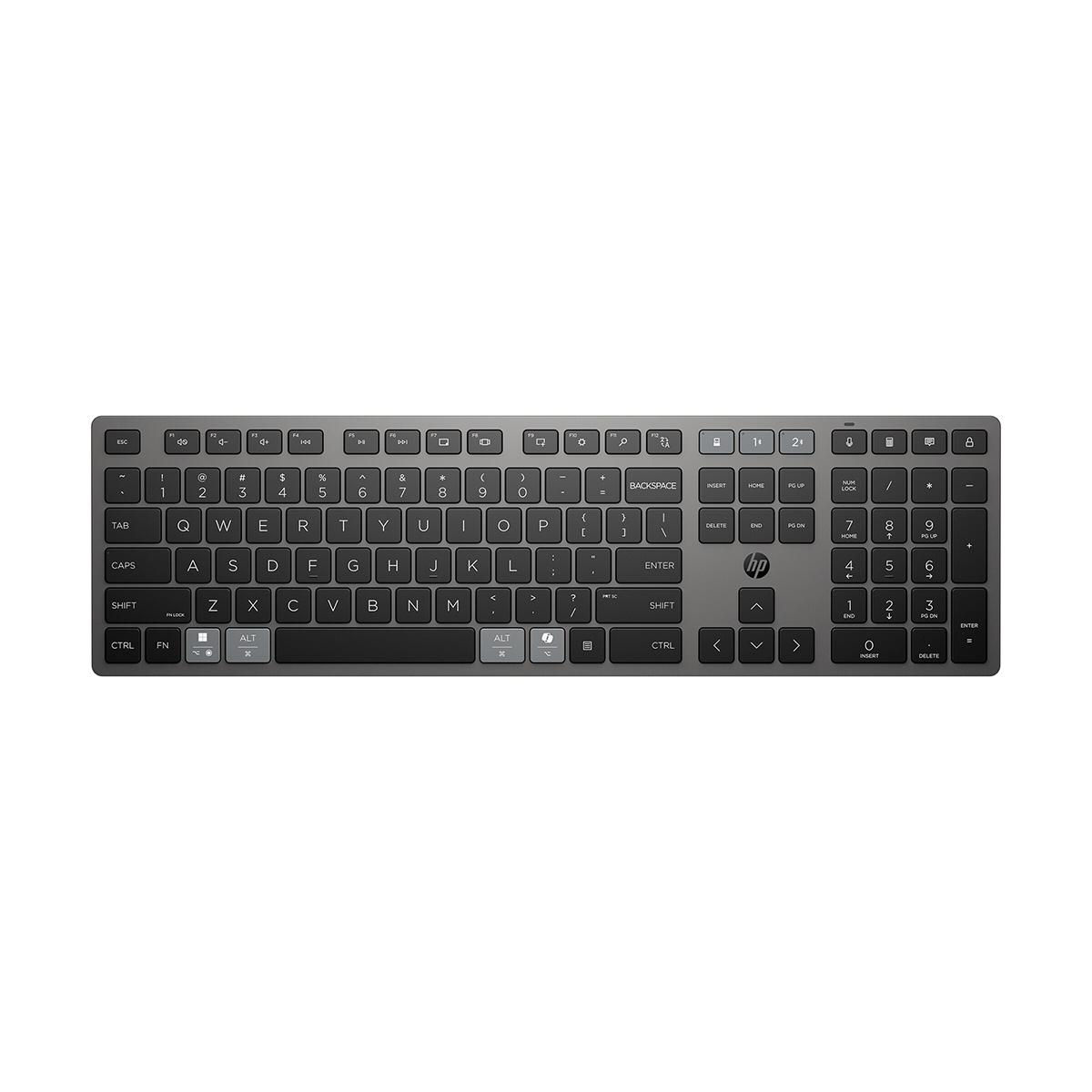 Teclado Inalámbrico Recargable HP 720 Multi Dispositivos Negro 9T5B1AA Teclado Inalámbrico Recargable HP 720 Multi Dispositivos Negro 9T5B1AA