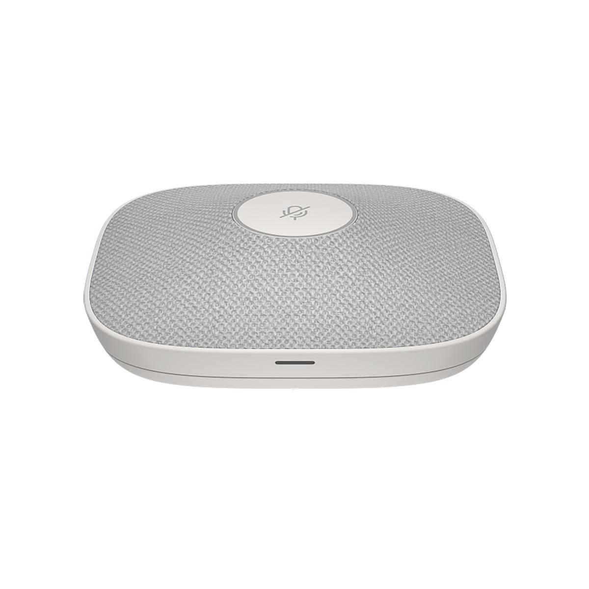 Micrófono de mesa HP Poly Studio A2 blanco con placa de montaje y cables de E/S – B22X4AA Micrófono de mesa HP Poly Studio A2 blanco con placa de montaje y cables de E/S – B22X4AA
