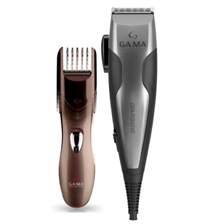 Cortadora De Pelo Eléctrica Gama Gm566 29pzs Clipper Trimmer Color Negro