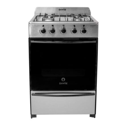 Cocina Escorial Master Classic Gas 4 Hornallas Acero Inox Color Plateado Cocina Escorial Master Classic Gas 4 Hornallas Acero Inox Color Plateado
