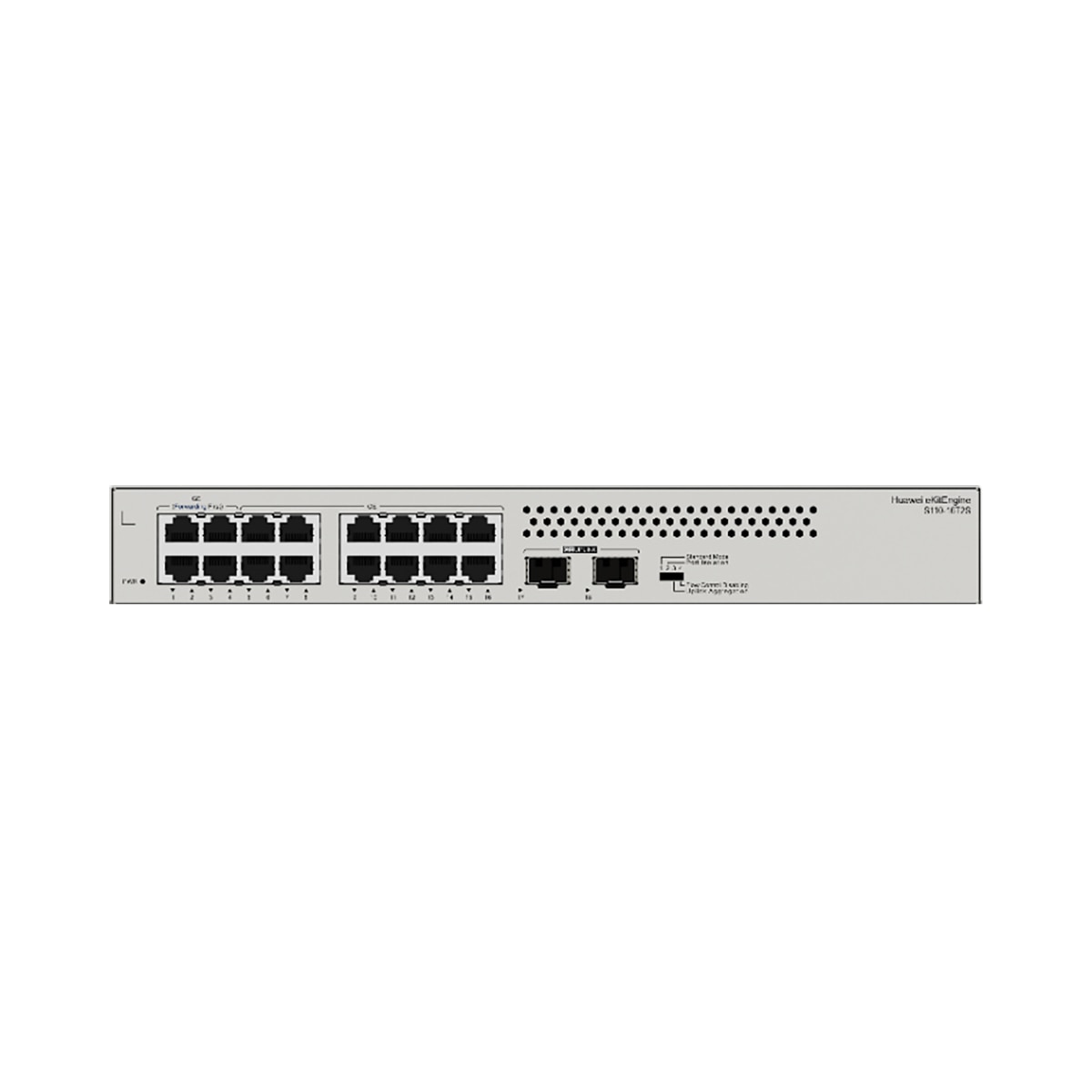 Switch HUAWEI eKit S110-16T2S de 16 puertos 26.78 Mpps Switch HUAWEI eKit S110-16T2S de 16 puertos 26.78 Mpps