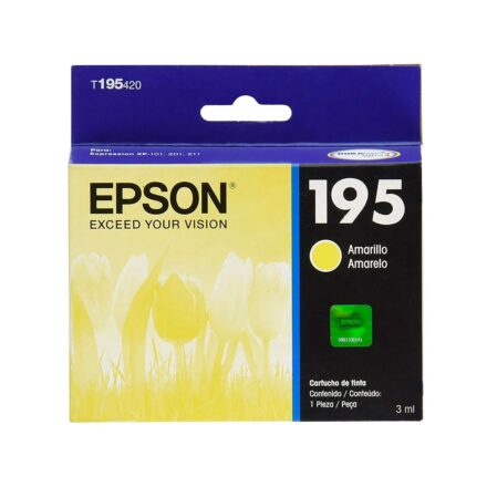 Cartucho de Tinta Epson T195420-AL Amarillo Cartucho de Tinta Epson T195420-AL Amarillo