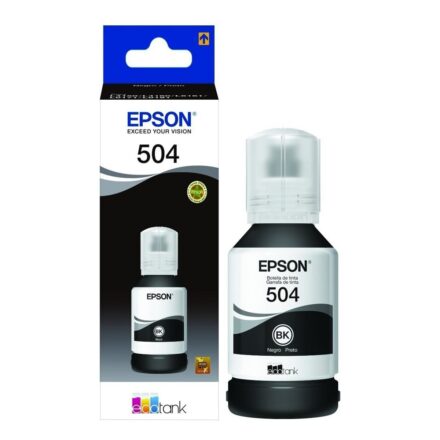 Botella de Tinta Epson T524120-AL Negro Botella de Tinta Epson T524120-AL Negro