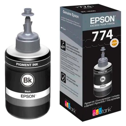 Botella de Tinta Epson T774120-AL Negro Botella de Tinta Epson T774120-AL Negro