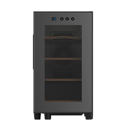 Cava De Vinos Termoeléctrica Vondom Para 8 Botellas Con Estantes De Madera Cava De Vinos Termoeléctrica Vondom Para 8 Botellas Con Estantes De Madera