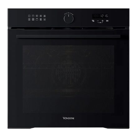 Horno Eléctrico Vondom Empotrable 60 cm 73L Negro — 12 Funciones Touch