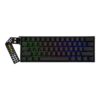 Teclado Gamer Aula MINI60 HE PRO Black RGB 60% Magnético