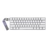 Teclado Gamer AULA MINI60 HE Pro White RGB 60% MistCloud SW