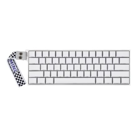 Teclado Gamer AULA MINI60 HE Pro White RGB 60% MistCloud SW Teclado Gamer AULA MINI60 HE Pro White RGB 60% MistCloud SW