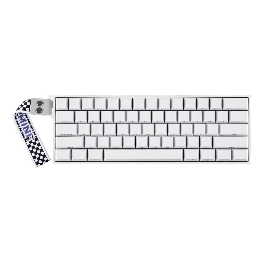 Teclado Gamer AULA MINI60 HE Pro White RGB 60% MistCloud SW Teclado Gamer AULA MINI60 HE Pro White RGB 60% MistCloud SW