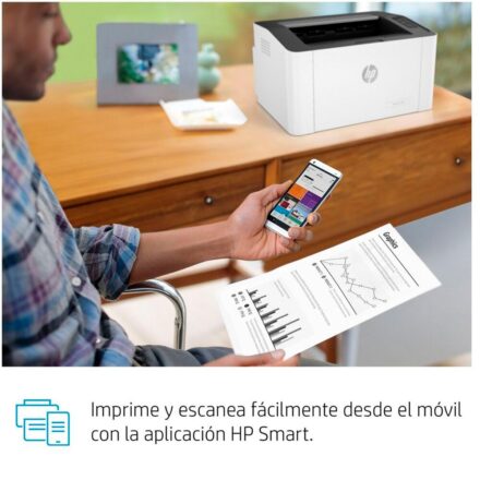 HP Laser 107W 4ZB78A Impresora Láser Monocromática Wi-Fi 20ppm
