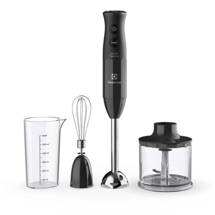 Mixer Electrolux Efficient 3 en 1 EIB20 600w Negro con acceosiros Mixer Electrolux Efficient 3 en 1 EIB20 600w Negro con acceosiros