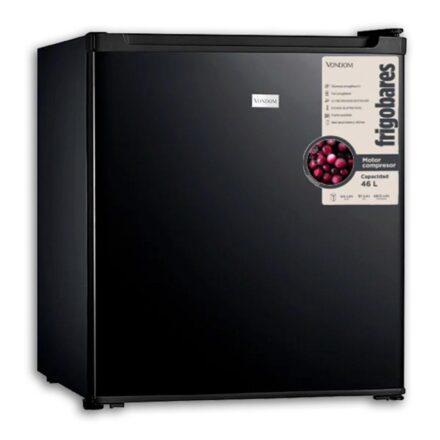 Frigobar Vondom 48 L Negro Con Motor Compresor Frigobar Vondom 48 L Negro Con Motor Compresor