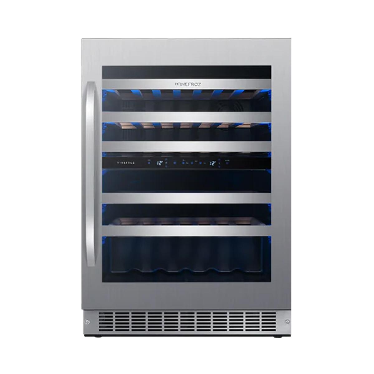 Cava Winefroz Luxury Edition WMN38D 46 Botellas con Wifi y Doble Temperatura Cava Winefroz Luxury Edition WMN38D 46 Botellas con Wifi y Doble Temperatura