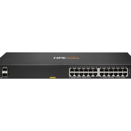 HPE Aruba CX 6000 Switch 24G PoE+ 370W 4SFP Gestionable Capa 3 HPE Aruba CX 6000 Switch 24G PoE+ 370W 4SFP Gestionable Capa 3