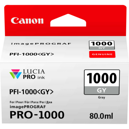 0552c001 pfi 1000gy grey ink tank 1