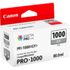 Cartucho Canon PFI-1000GY Gris 80ml Lucia Pro-1000