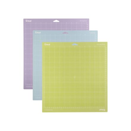 Cricut Pack x3 Tapetes de Corte 12×12″ LightGrip + StandardGrip + StrongGrip 2003546
