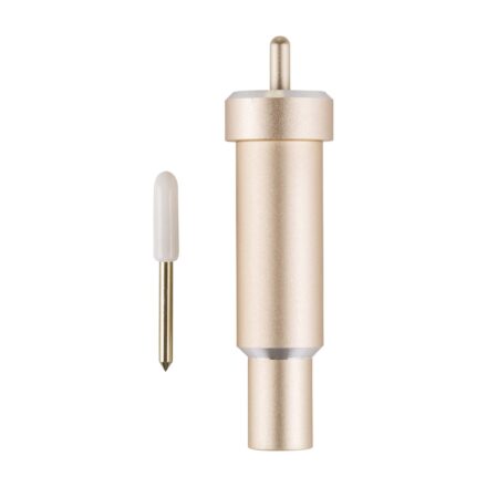 Cricut Cuchilla Premium Punta Fina + Portacuchilla Dorado 2004225