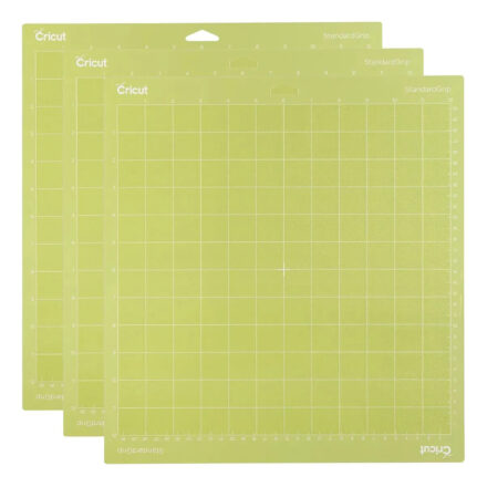 Pack x 3 Tapetes de corte Cricut StandardGrip 12×12″ 2004702
