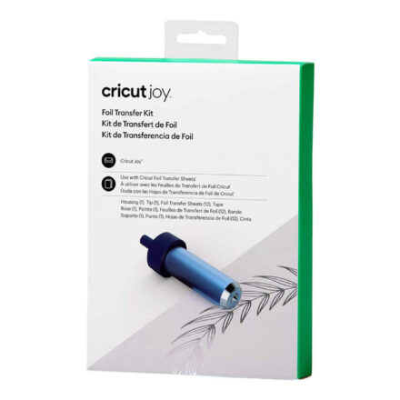 Cricut Joy Kit Foil Transfer con Carcasa y 12 Hojas Metálicas 2009056