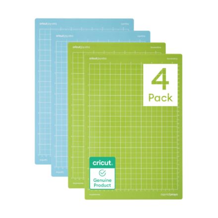 Cricut Mat Variety Pack 21×30 cm x4 | 2 StandardGrip + 2 LightGrip Joy Xtra