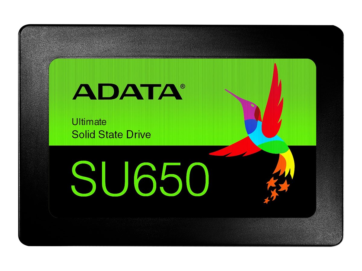 SSD ADATA SU650 240GB 2.5″ SATA III 3D NAND — hasta 520 MB/s SSD ADATA SU650 240GB 2.5″ SATA III 3D NAND — hasta 520 MB/s