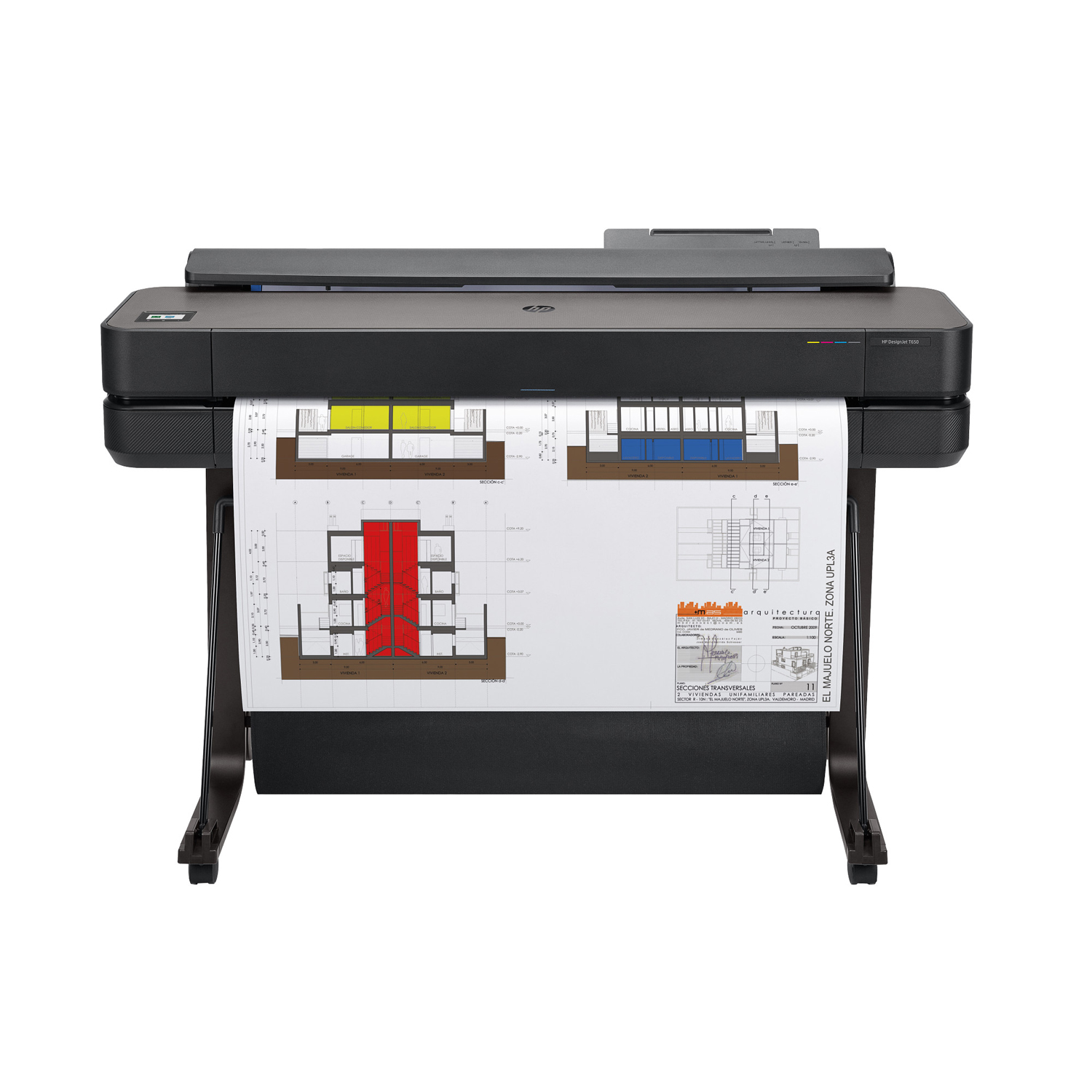 HP DesignJet T650 36″ Plotter | 2400 dpi · Wi-Fi · 5HB10D HP DesignJet T650 36″ Plotter | 2400 dpi · Wi-Fi · 5HB10D