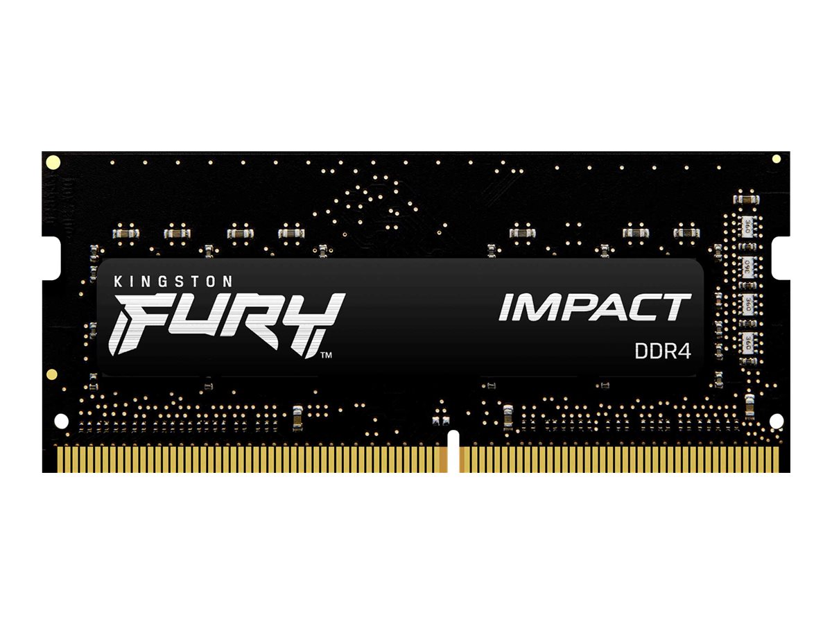 Kingston FURY Impact 8GB DDR4 3200MHz CL20 SODIMM para Notebook Kingston FURY Impact 8GB DDR4 3200MHz CL20 SODIMM para Notebook