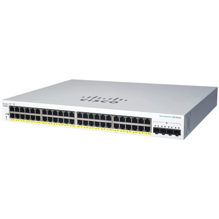 Switch Cisco CBS220-48T-4G 48 Puertos Gigabit + 4 SFP 1G Smart Managed Switch Cisco CBS220-48T-4G 48 Puertos Gigabit + 4 SFP 1G Smart Managed