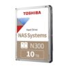 Disco Rigido HDD Toshiba N300 Nas Systems 10TB 3.5 » SATA 7,200 rpm HDWG71AXZSTA