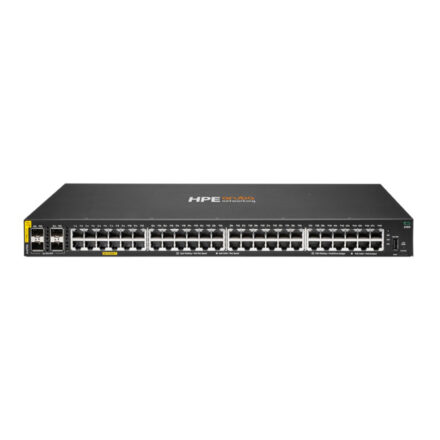 HPE Aruba CX 6100 Switch 48G PoE+ 370W 4SFP+ 10G JL675A Gestionable HPE Aruba CX 6100 Switch 48G PoE+ 370W 4SFP+ 10G JL675A Gestionable
