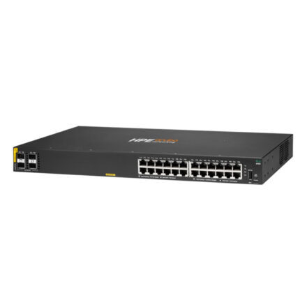 HPE Aruba CX 6100 JL677A Switch 24G PoE+ 370W 4SFP+ 10G Administrado HPE Aruba CX 6100 JL677A Switch 24G PoE+ 370W 4SFP+ 10G Administrado
