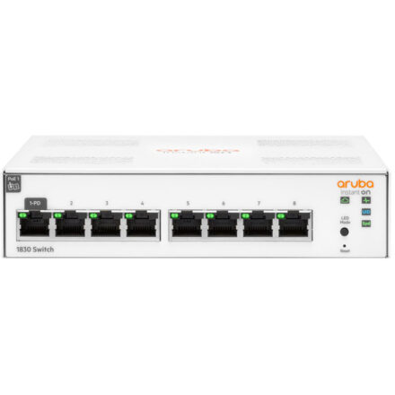 HPE Aruba Instant On 1830 8G Switch Gigabit Capa 2 – JL810A