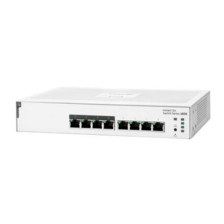 Switch HPE Instant On 1830 8G 4 Puertos PoE+ 65W Administrable Layer 2 JL811A Switch HPE Instant On 1830 8G 4 Puertos PoE+ 65W Administrable Layer 2 JL811A