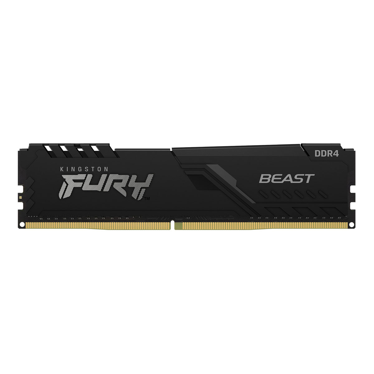 Kingston FURY Beast Black 16GB DDR4 3200MHz CL16 — KF432C16BB/16 Kingston FURY Beast Black 16GB DDR4 3200MHz CL16 — KF432C16BB/16