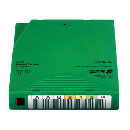 HP Ultrium LTO-8 Cartucho Datos 30 TB Regrabable Q2078A – Backup Empresarial HP Ultrium LTO-8 Cartucho Datos 30 TB Regrabable Q2078A – Backup Empresarial