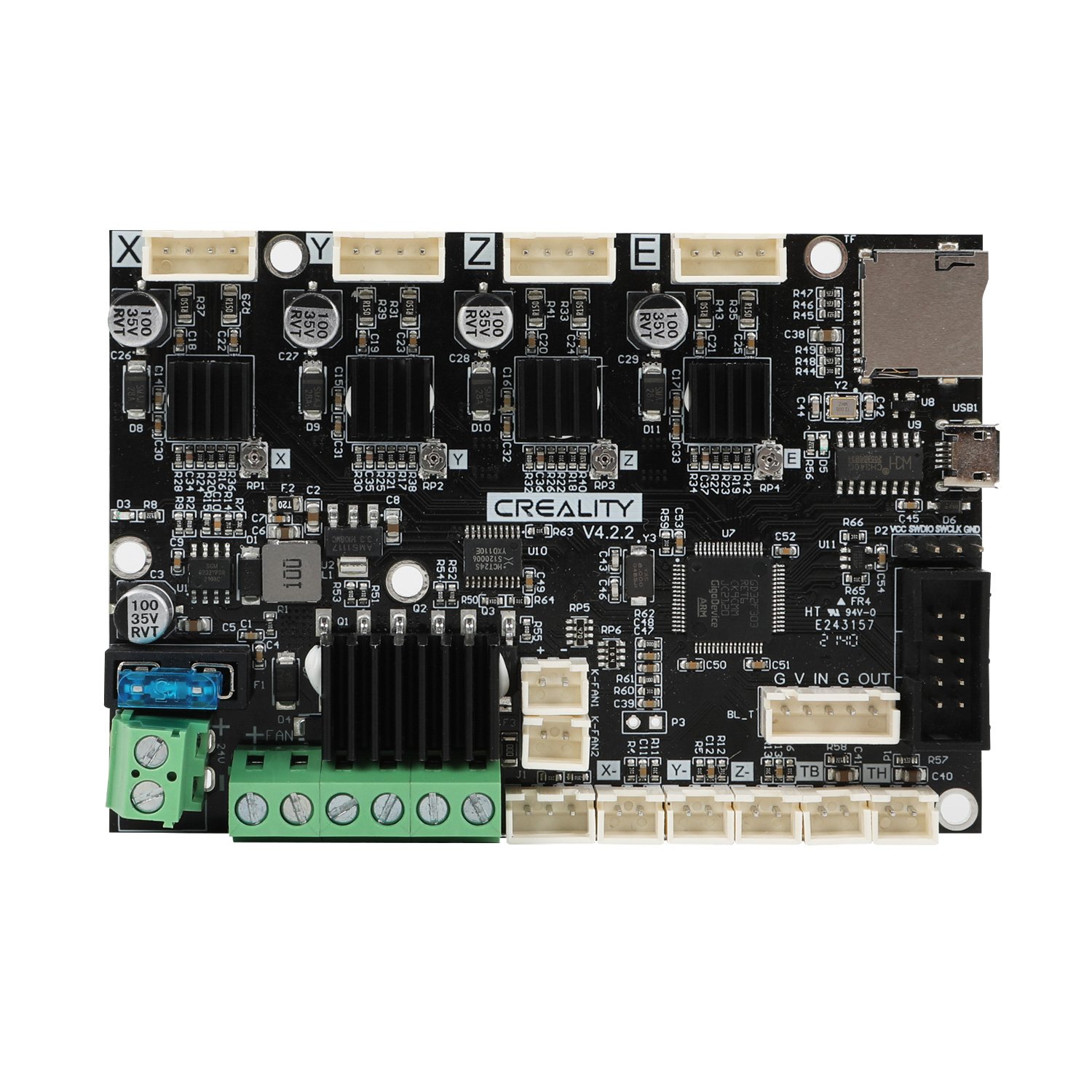 Placa Principal Creality Ender-3 V2 Neo — Mainboard V4.2.2 32 Bits Placa Principal Creality Ender-3 V2 Neo — Mainboard V4.2.2 32 Bits