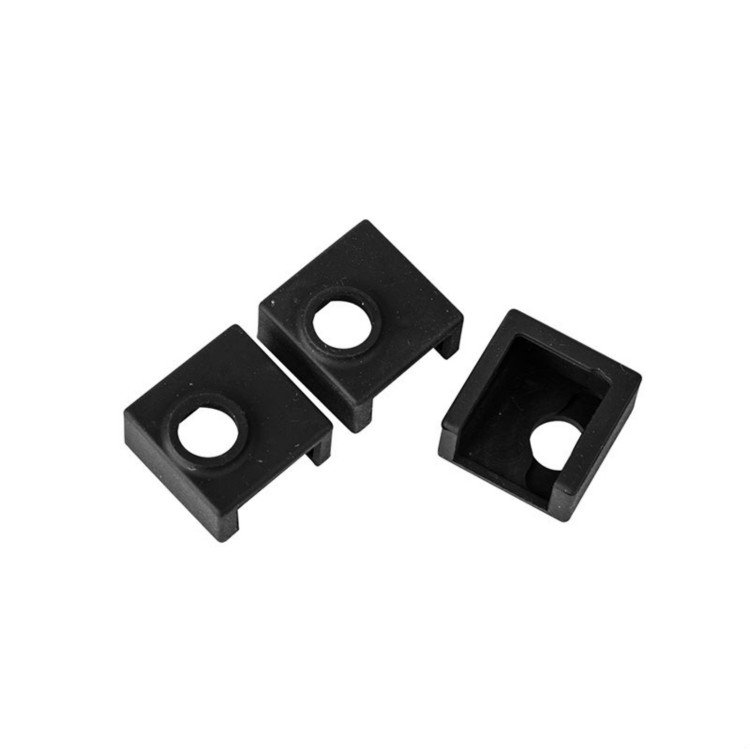 Calcetín Silicona Bloque de Calor Hotend MK8 / E3D V6 — hasta 280 °C Calcetín Silicona Bloque de Calor Hotend MK8 / E3D V6 — hasta 280 °C
