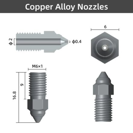 High flow rate nozzle - imagen 2