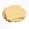 Bamboo board package _200×200×3mm bamboo board 10 pieces