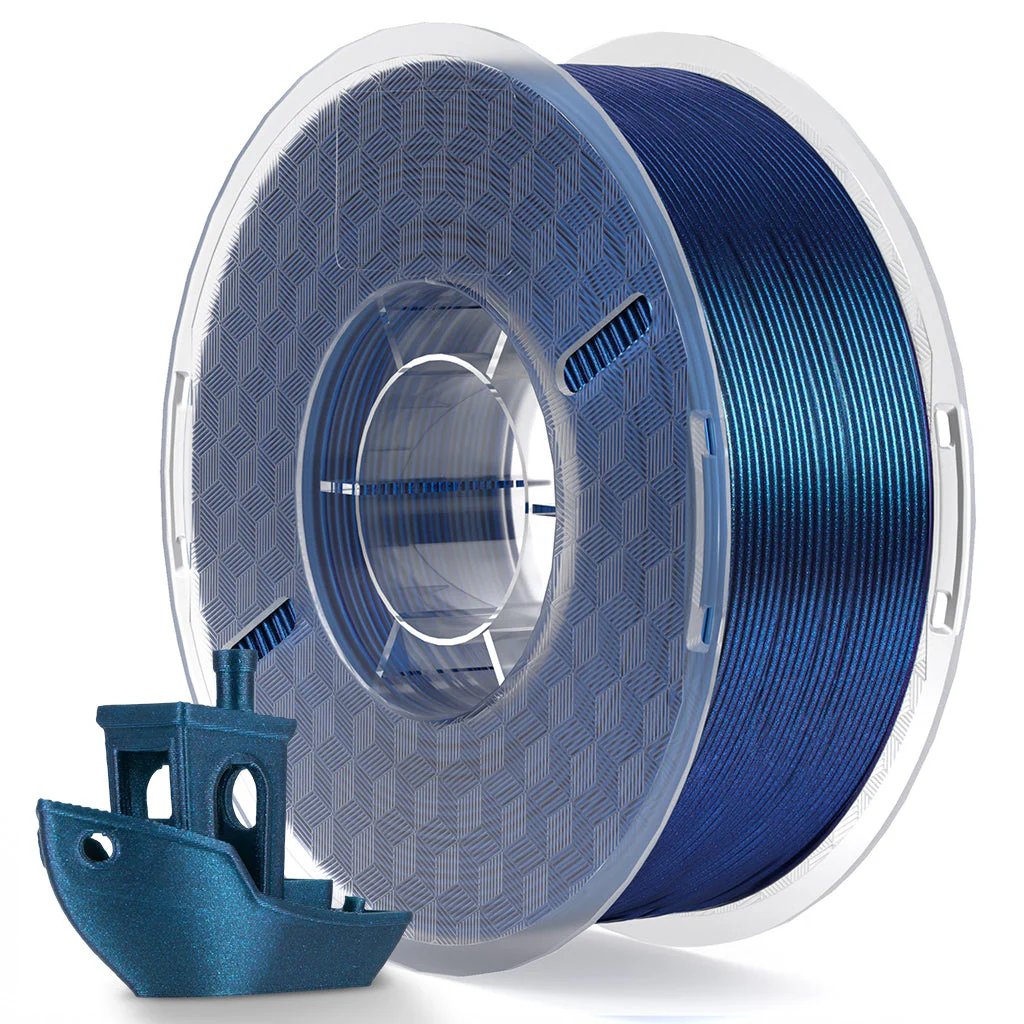 FILAMENTO ELEGOO SILK PLA -1.75mm-1KG- AZUL GALACTICO FILAMENTO ELEGOO SILK PLA -1.75mm-1KG- AZUL GALACTICO