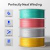 FILAMENTO ELEGOO SILK PLA -1.75mm-1KG- ROSA CORAL - imagen 2