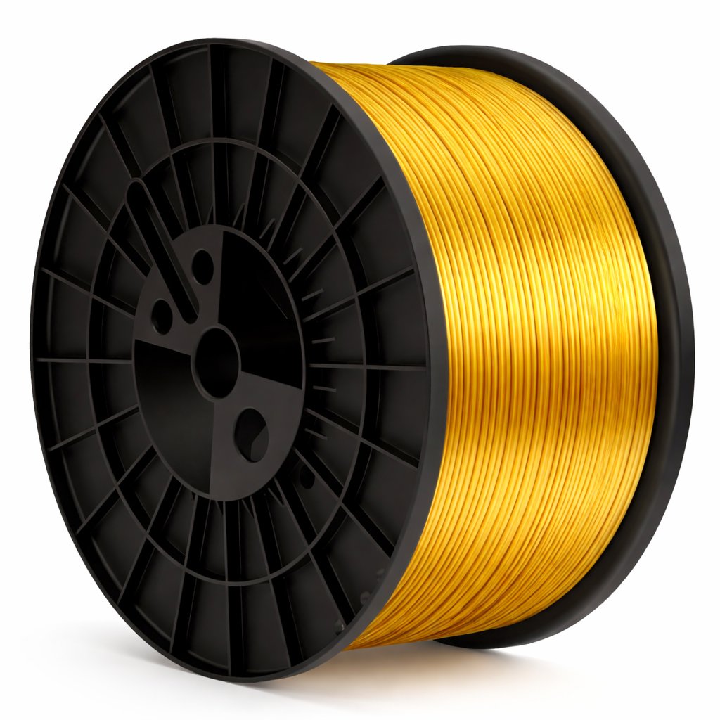 FILAMENTO ELEGOO SILK PLA -1.75mm-5KG -DORADO 1.75mm (BOBINA PLASTICA) FILAMENTO ELEGOO SILK PLA -1.75mm-5KG -DORADO 1.75mm (BOBINA PLASTICA)