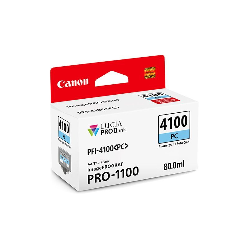 rnk 6781c003 galeria01 01 10 29 PFI-4100 Photo Cyan Ink Tank 80ml - imagen 2