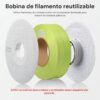 Filamento Bambulab PLA Lite- Gris oscuro con bobina reutilizable - imagen 2