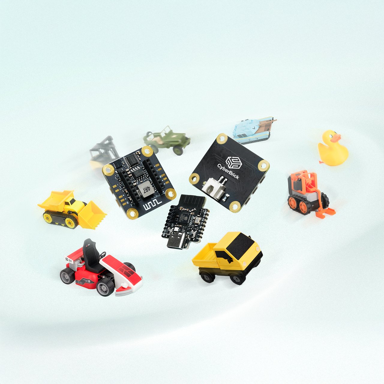 rnk b zk005 galeria03 bambu lab cyberbrick beginner hardware kit 862696 es 1 CyberBrick Time-Lapse Hardware Kit - imagen 4