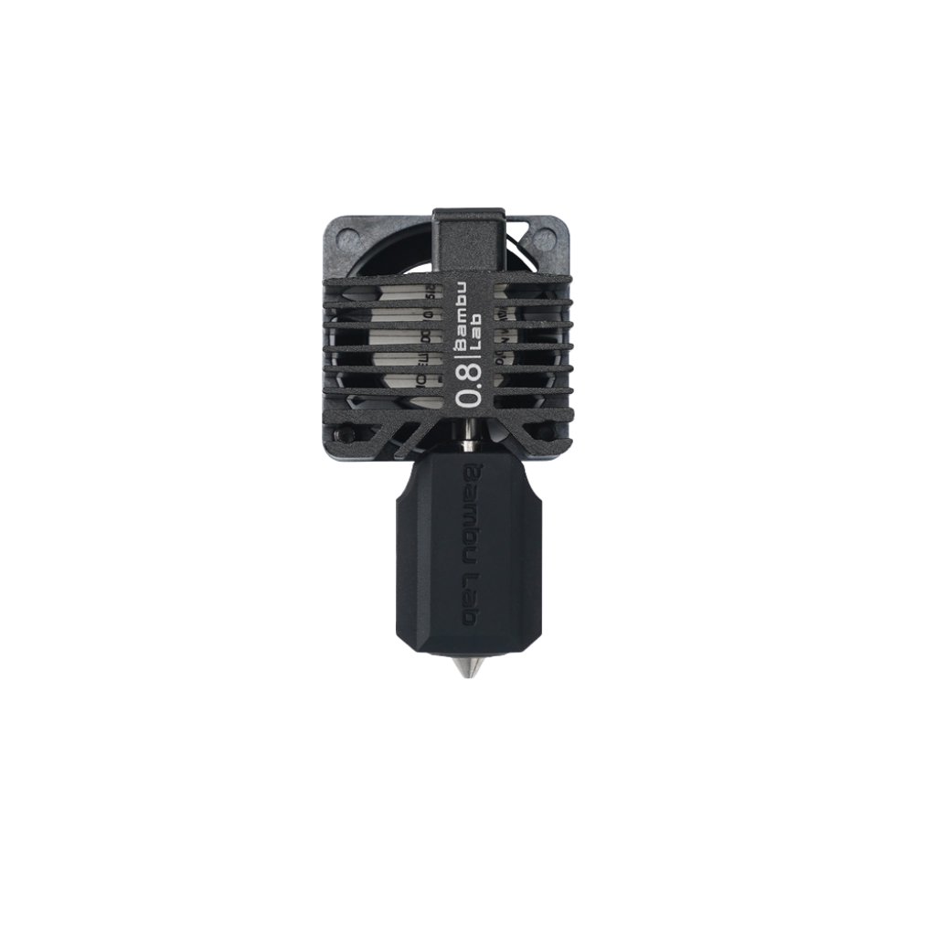 BAMBULAB P1P,P1S Complete hotend assembly with hardened steel nozzle -0.8mm BAMBULAB P1P,P1S Complete hotend assembly with hardened steel nozzle -0.8mm