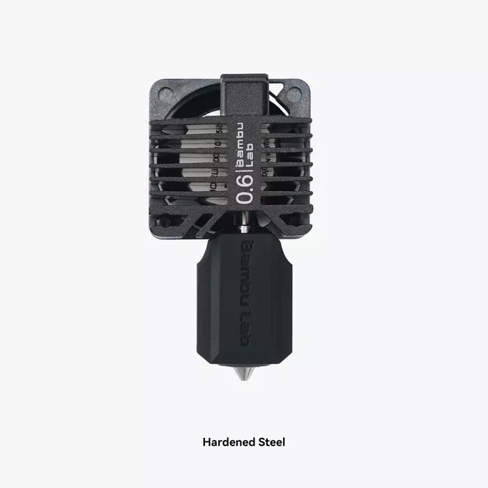 rnk fah005p galeria01 aaaa BAMBULAB P1P,P1S Complete hotend assembly with hardened steel nozzle -0.6mm - imagen 2